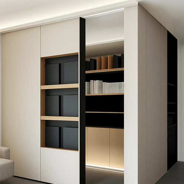 Electric Hidden Room Doors — Double/Single Swing, Sliding Type & Cabinet System