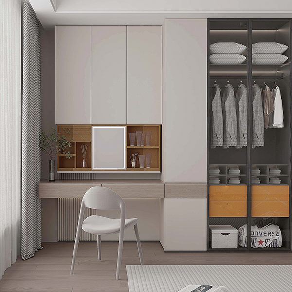 Ceiling-Mounted Dressing Table System